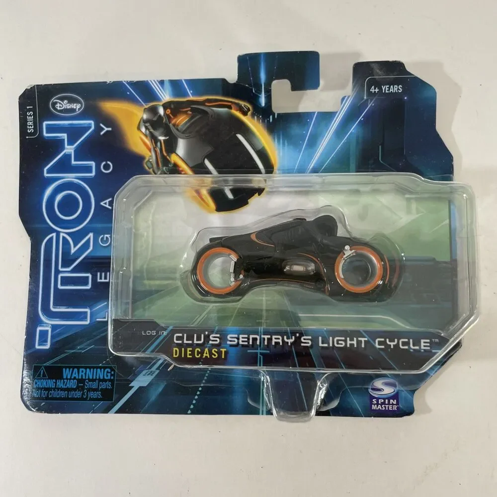 Tron Legacy Clu's Sentry's Light Cycle Diecast Series 1